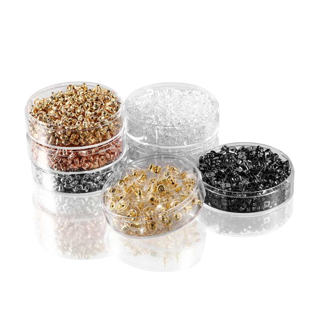 100-800Pcs Transparent Rubber Bullet Earrings Back Stoppers Different Plug Caps For DIY Jewelry Making Accessories Supplies
100-800Pcs Transparent Rubber Bullet Earrings Back Stoppers Different Plug Caps For DIY Jewelry Making Accessories Supplies