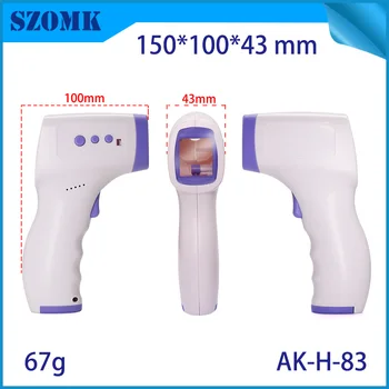 1 piece 150*100*43mm szomk handheld infrared thermometer plastic enclosure circuit board junction box infrared temperature gun
1 piece 150*100*43mm szomk handheld infrared thermometer plastic enclosure circuit board junction box infrared temperature gun