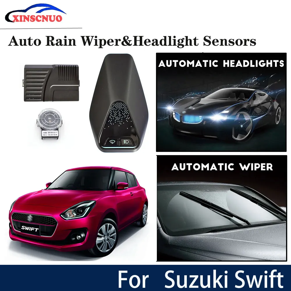 Car smart wiper sensor & headlight sensor For Suzuki Swift 2008-2014 2015 2016 2017 2018 2019 Automatic driving assistant System
Car smart wiper sensor & headlight sensor For Suzuki Swift 2008-2014 2015 2016 2017 2018 2019 Automatic driving assistant System