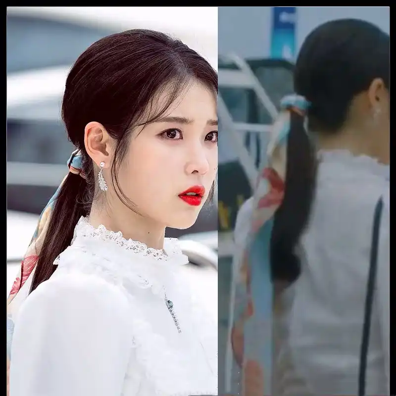 デルルナホテル韓国ファッションヘアピン Iu リー智ジョンウン同じヘアバンド韓国シンプルなファッションかわいい髪飾り帽子 Gooum