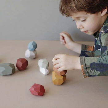 Children's Wooden Colored Stone Jenga Building Block Educational Toy Creative Nordic Style Stacking Game Rainbow Wooden Toy Gift
Children's Wooden Colored Stone Jenga Building Block Educational Toy Creative Nordic Style Stacking Game Rainbow Wooden Toy Gift
