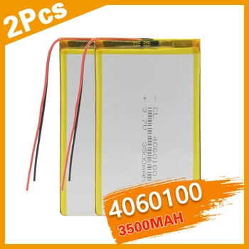 2Pcs High Capacity Li-Polymer Battery 3500MAH Rechargeable Li ion Cell 4060100 Model Lithium Polymer Battery for Digital Camera
2Pcs High Capacity Li-Polymer Battery 3500MAH Rechargeable Li ion Cell 4060100 Model Lithium Polymer Battery for Digital Camera