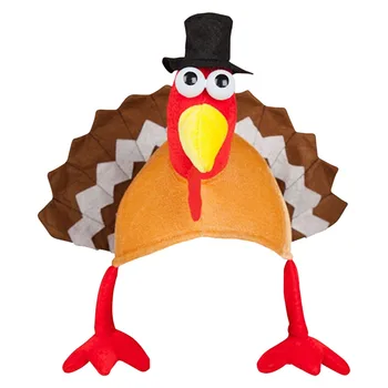 Celebration Cosplay Thanksgiving Costume Kids Toys Gift Turkey Hat Velvet Dress Accessory Warm Party Stage Perform Masquerade 
Celebration Cosplay Thanksgiving Costume Kids Toys Gift Turkey Hat Velvet Dress Accessory Warm Party Stage Perform Masquerade