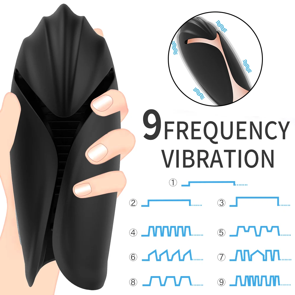 Glans Vibrator Sex Toys For Men Penis Trainer Male Masturbator Cup Delay Ejaculation Stimulate Glans Vibrating Massager Pussy (7)