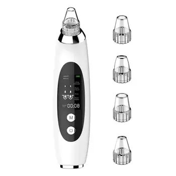 USB Vacuum Suction Blackhead Remover Nose Facial Pore Cleaner Spot Acne Black Head Pimple Removal Face Personal Care
USB Vacuum Suction Blackhead Remover Nose Facial Pore Cleaner Spot Acne Black Head Pimple Removal Face Personal Care