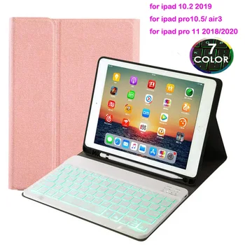 For iPad 10.2 5th 6th 7th Generation Backlit Keyboard Case for Apple iPad Air 3 for iPad Pro 10.5 11 2018 2020 Cover
For iPad 10.2 5th 6th 7th Generation Backlit Keyboard Case for Apple iPad Air 3 for iPad Pro 10.5 11 2018 2020 Cover