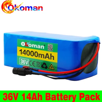 36V 10s4p 14Ah 500W high power capacity 42V 18650 lithium battery pack 14000mAh electric bicycle bicycle scooter BMS
36V 10s4p 14Ah 500W high power capacity 42V 18650 lithium battery pack 14000mAh electric bicycle bicycle scooter BMS