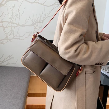 HOT Niche Design High-end Handbags 2020 Autumn/winter New Fashion Simple Texture Shoulder Square Bag Underarm Bag Width: 29cm
HOT Niche Design High-end Handbags 2020 Autumn/winter New Fashion Simple Texture Shoulder Square Bag Underarm Bag Width: 29cm