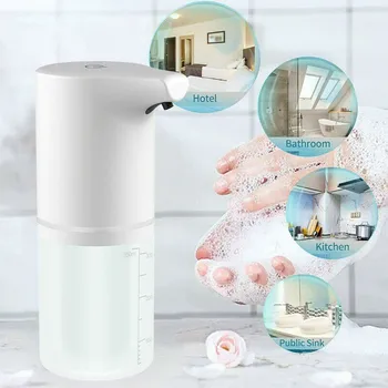 350ML Touchless Automatic Soap Dispenser USB Charging Smart Foam Machine Infrared Sensor Foam Soap Dispenser Hand Sanitizer
350ML Touchless Automatic Soap Dispenser USB Charging Smart Foam Machine Infrared Sensor Foam Soap Dispenser Hand Sanitizer
