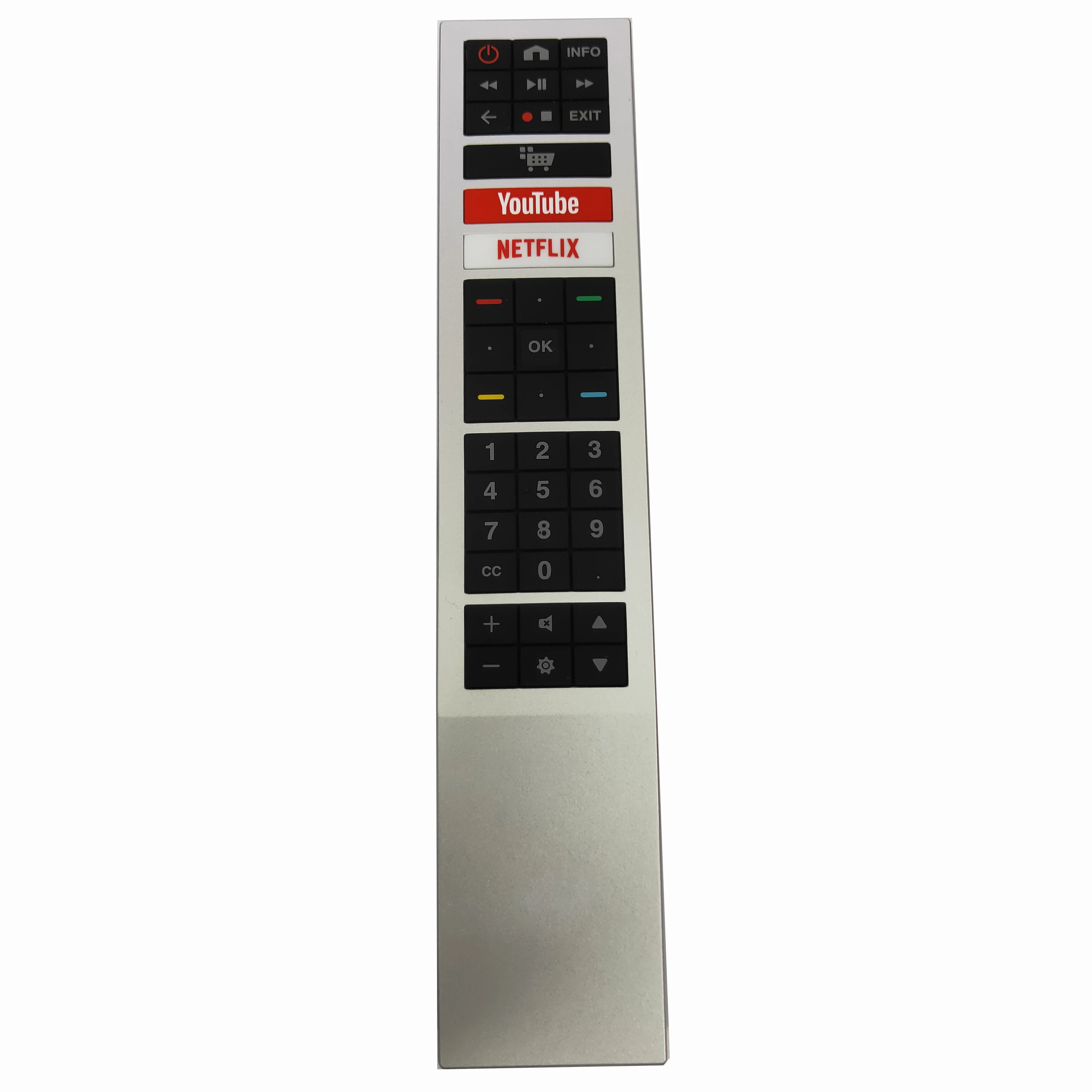 NEW Original for AOC Led Smart 4k TV Remote Control RC4183901 398GR10BEACN003PH with YouTube Netflix Button
NEW Original for AOC Led Smart 4k TV Remote Control RC4183901 398GR10BEACN003PH with YouTube Netflix Button