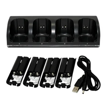 Rechargeable Gamepad Battery with USB Charger Dock Station for Wii Controller Remote Joystick Fast Charging for Wii Console
Rechargeable Gamepad Battery with USB Charger Dock Station for Wii Controller Remote Joystick Fast Charging for Wii Console