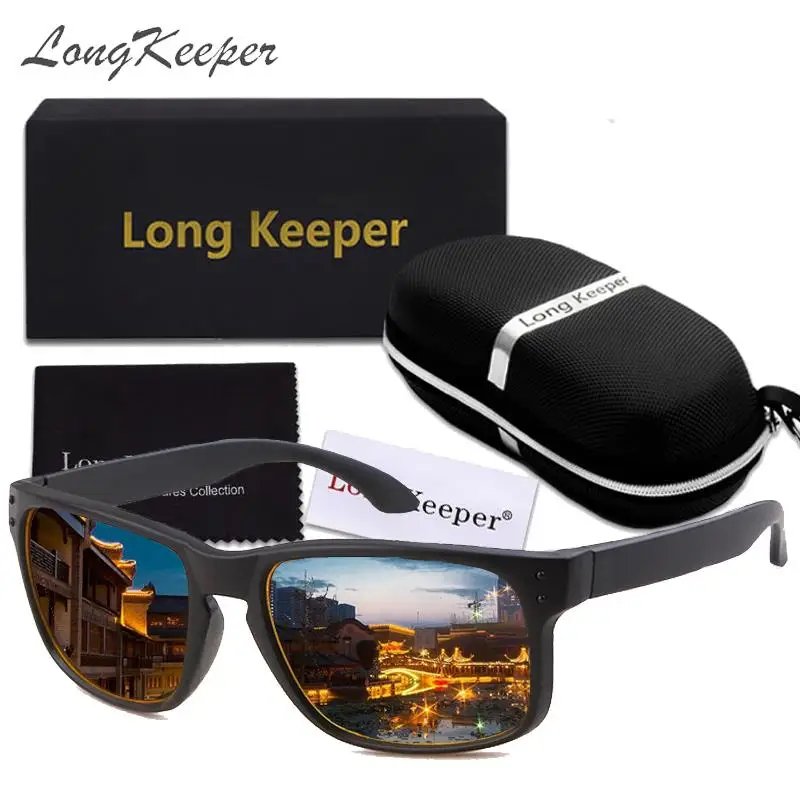 LongKeeper Night Vision Sunglasses Men Women Yellow Lens Anti-glare Goggles with Case Drivers Luminous Driving Accessories UV400
LongKeeper Night Vision Sunglasses Men Women Yellow Lens Anti-glare Goggles with Case Drivers Luminous Driving Accessories UV400