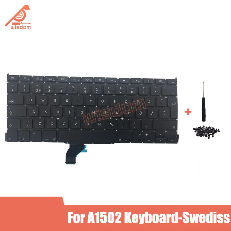 Full new Laptop A1502 Swedish Keyboard For Macbook Retina 13'' A1502 Keyboard Swedish Version Language Keyboards 2013-2015 year
Full new Laptop A1502 Swedish Keyboard For Macbook Retina 13'' A1502 Keyboard Swedish Version Language Keyboards 2013-2015 year