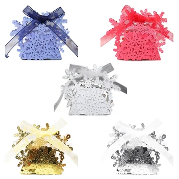 100pcs Christmas Hollow Snowflake Favor Gift Candy Box Storage Ribbon Wedding M68E
100pcs Christmas Hollow Snowflake Favor Gift Candy Box Storage Ribbon Wedding M68E