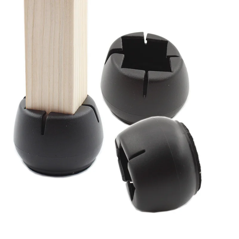 Generic 16Pack Chair Leg Floor Protectors,Fit Square Leg Size 16mm To