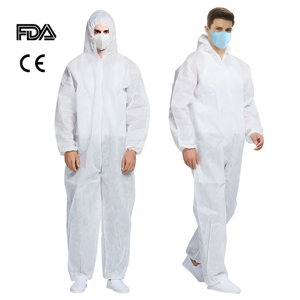 Breathable Disposable Coveralls Isolation Suit Safety Protective Clothing Jackets Hooded Dust-proof Coveralls Antistatic
Breathable Disposable Coveralls Isolation Suit Safety Protective Clothing Jackets Hooded Dust-proof Coveralls Antistatic