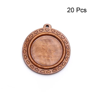 20pcs Decorative Jewelry Making Pendant Base Wooden Bottom Component 25mm Accessories DIY Round Time Gem Handmade Coffee
20pcs Decorative Jewelry Making Pendant Base Wooden Bottom Component 25mm Accessories DIY Round Time Gem Handmade Coffee