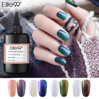 

Elite99 100ML Chameleon Gel Polish Black Based Soak Off UV LED Nail Varnish Primer Gel Polish Salon Manicure Nail Art Varnish