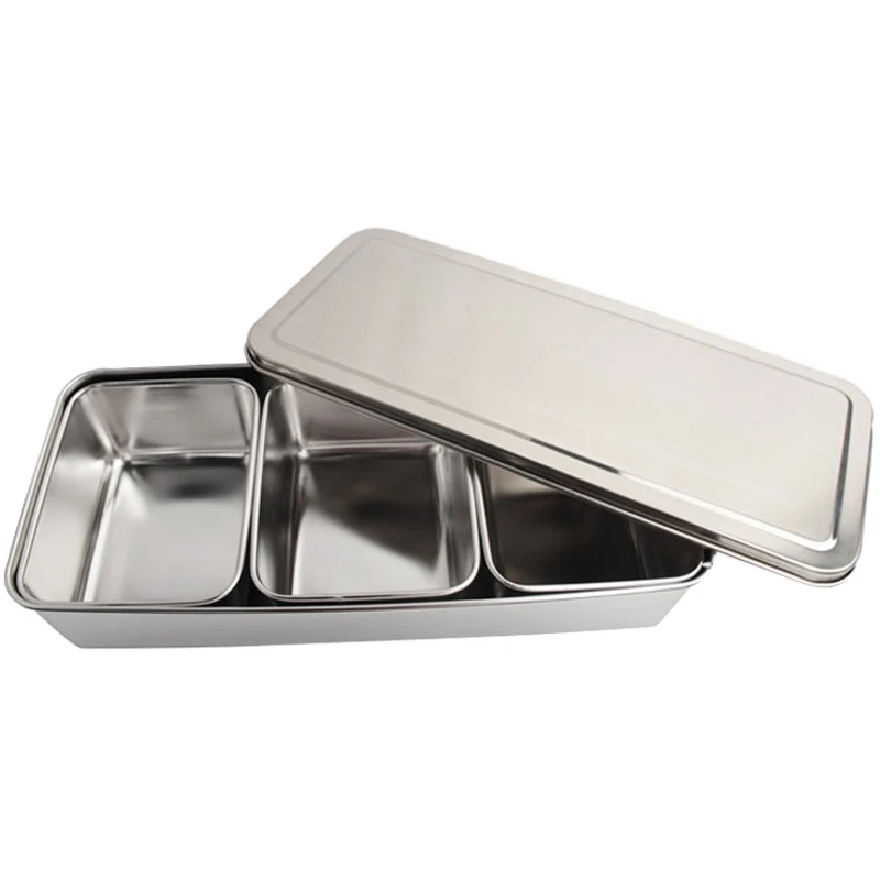 with Lid 3 Grid Seasoning Box Set Rectangular Seasoning Jar Leave Sample Box Food Condiment Box
with Lid 3 Grid Seasoning Box Set Rectangular Seasoning Jar Leave Sample Box Food Condiment Box