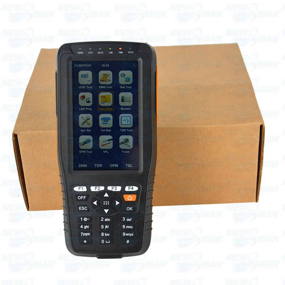 High Performance VDSL VDSL2 Tester ADSL WAN & LAN Tester xDSL Line Test Equipment Installation and Maintenance Tools Instrument
High Performance VDSL VDSL2 Tester ADSL WAN & LAN Tester xDSL Line Test Equipment Installation and Maintenance Tools Instrument