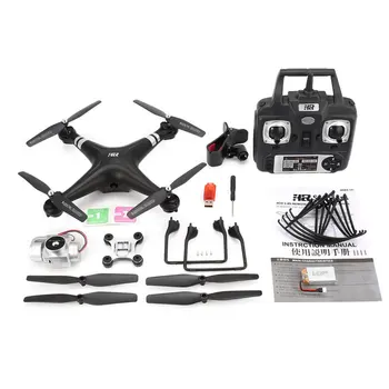 SH5HD 2.4G FPV Drone RC Quadcopter with 720P Adjustable Wifi Camera Live Video Altitude Hold Headless Mode One Key Return
SH5HD 2.4G FPV Drone RC Quadcopter with 720P Adjustable Wifi Camera Live Video Altitude Hold Headless Mode One Key Return