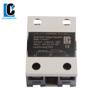 SSVR 40A 380VAC 1 Phase Solid State Voltage Regulator Relay Potentiometer Control Solid State Relay
SSVR 40A 380VAC 1 Phase Solid State Voltage Regulator Relay Potentiometer Control Solid State Relay