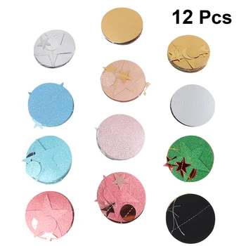 12pcs Paper Star Round Garland Flash Banner Happy Birthday Decoration Adult Boy Girl Baby Shower Curtain Decor Wedding DIY
12pcs Paper Star Round Garland Flash Banner Happy Birthday Decoration Adult Boy Girl Baby Shower Curtain Decor Wedding DIY