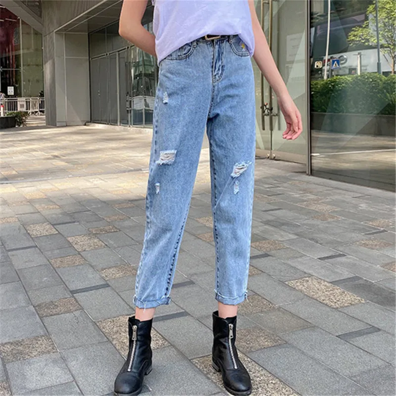 summer versatile fashion design high waist loose loose slim slimming jeans 2020 new casual loose embroidery harem jeans
summer versatile fashion design high waist loose loose slim slimming jeans 2020 new casual loose embroidery harem jeans