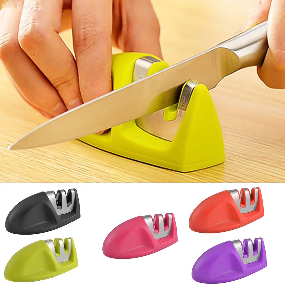 1PCs Kitchen Accessories Mini Knife Sharpener Two Stages (Diamond & Ceramic) Sharpening Tools Household Knife Sharpener Tools
1PCs Kitchen Accessories Mini Knife Sharpener Two Stages (Diamond & Ceramic) Sharpening Tools Household Knife Sharpener Tools