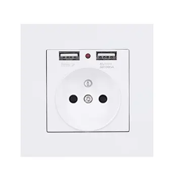 Home Best Dual USB Port Wall Charger Adapter 13A EU Standard Electrical Plug Socket Power Outlet Panel 250V
Home Best Dual USB Port Wall Charger Adapter 13A EU Standard Electrical Plug Socket Power Outlet Panel 250V