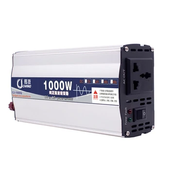 600W 1000W Car Pure Sine Wave Transformer Portable Home Use Practical Power Inverter Surge Protection Adapter 12V 24V To 220V
600W 1000W Car Pure Sine Wave Transformer Portable Home Use Practical Power Inverter Surge Protection Adapter 12V 24V To 220V