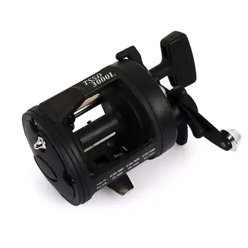 Boat Fishing Reel Sea Drum Wheel Spool Gear Metal Rocker Plastic Black Practical Dripping Wheel Durable Portable
Boat Fishing Reel Sea Drum Wheel Spool Gear Metal Rocker Plastic Black Practical Dripping Wheel Durable Portable