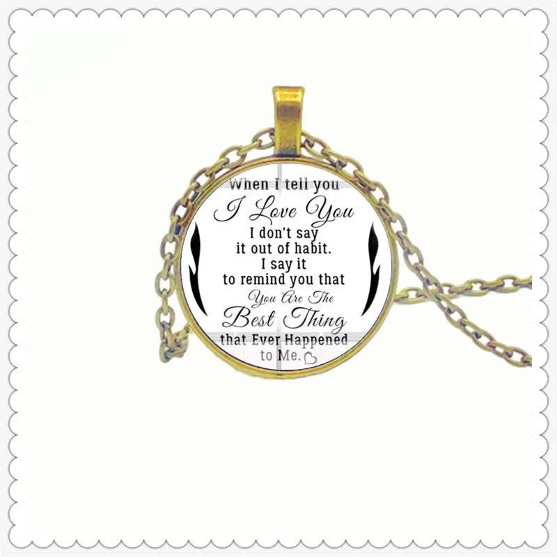 Hot Sale New English Letter Pattern Necklace Fashion Men's and Women's Necklace Gift Friend's Favorite Item
Hot Sale New English Letter Pattern Necklace Fashion Men's and Women's Necklace Gift Friend's Favorite Item