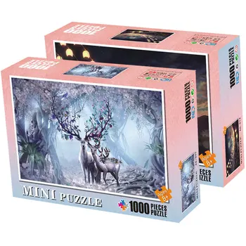 Jigsaw Puzzle with Picture Puzzle 1000 Pieces Mini Wooden Assembly Puzzle Toys for Adults Children Educational Games Toys
Jigsaw Puzzle with Picture Puzzle 1000 Pieces Mini Wooden Assembly Puzzle Toys for Adults Children Educational Games Toys