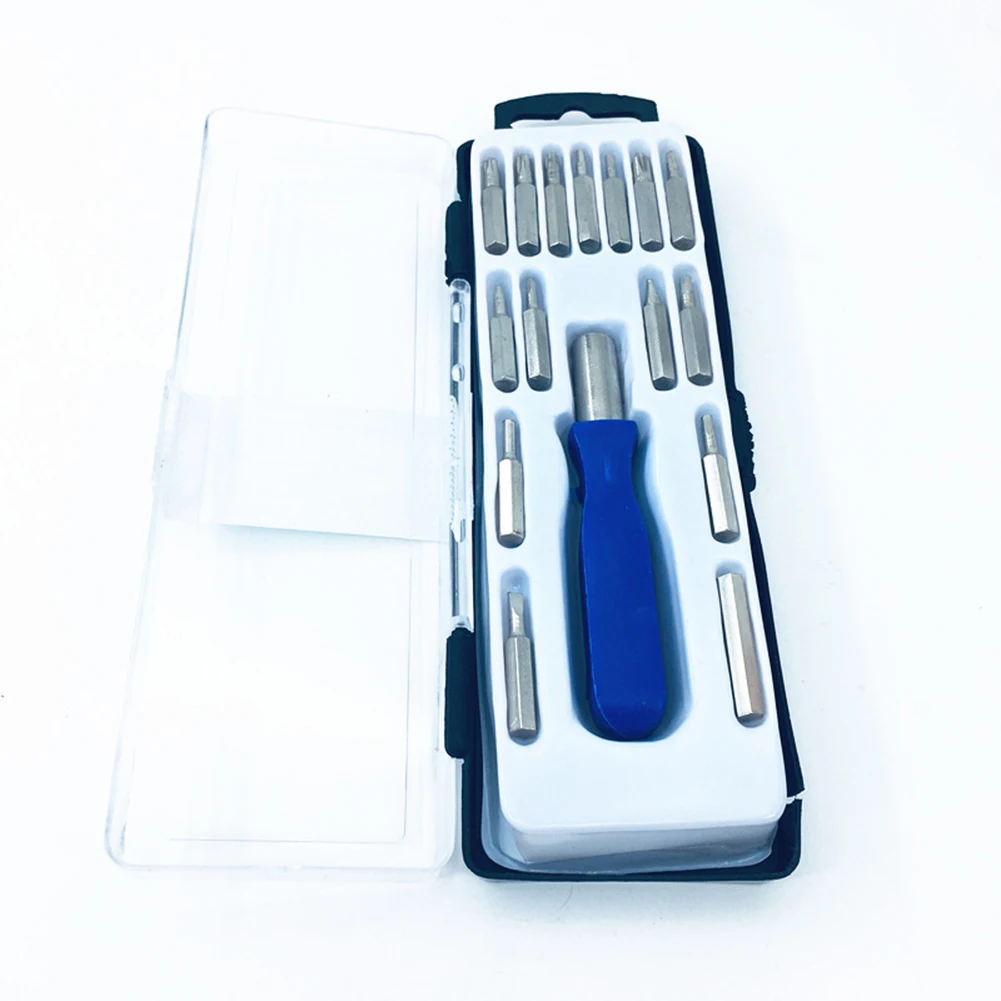 15 in 1 Screwdriver Set Multipurpose Screwdriver Bit Bit Set Repair Tool set with 15 Bits 1 Handle and 1 Case
15 in 1 Screwdriver Set Multipurpose Screwdriver Bit Bit Set Repair Tool set with 15 Bits 1 Handle and 1 Case