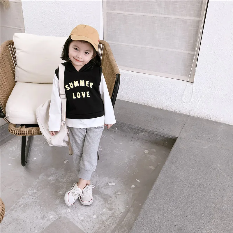 2019 Autumn New Arrival Korean style letters printed all-match casual long sleeve hooded hoodie for fashion baby girls and boys
2019 Autumn New Arrival Korean style letters printed all-match casual long sleeve hooded hoodie for fashion baby girls and boys