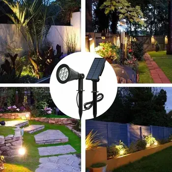 LED Solar Light Solar Inserted Lawn Light 7LED Light Control Projection Light Outdoor Garden Landscape Garden Wall Washer
LED Solar Light Solar Inserted Lawn Light 7LED Light Control Projection Light Outdoor Garden Landscape Garden Wall Washer