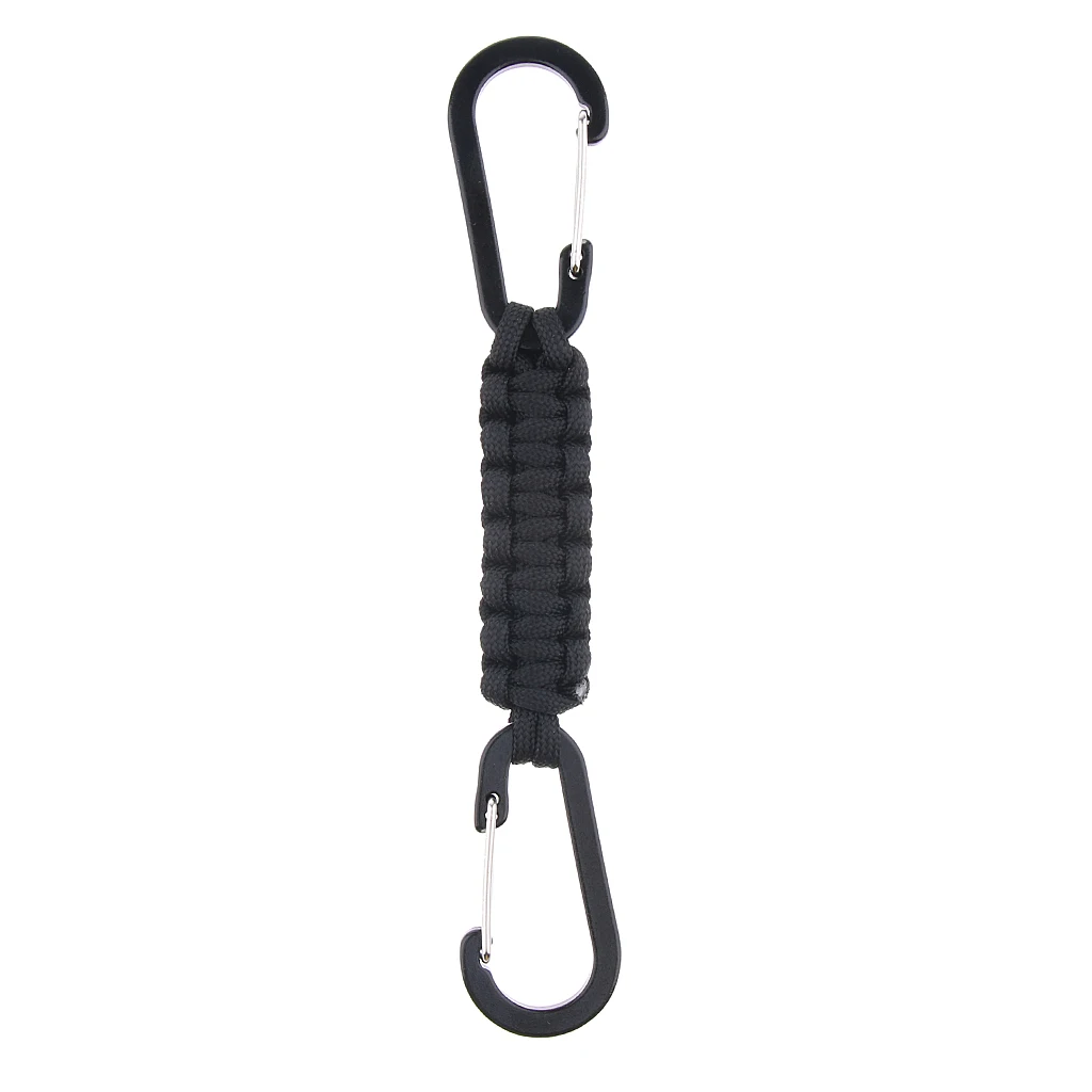 Paracord Keychain with Carabiner Braided Lanyard Utility Survival King Ring Hook
Paracord Keychain with Carabiner Braided Lanyard Utility Survival King Ring Hook