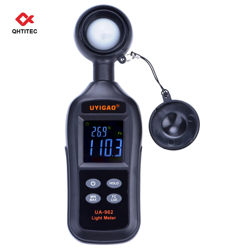Light Digital Meter Illuminance Meter Handheld Ambient Temperature Luxmeter Measurer Range 200000 Lux with LCD Screen QHTITEC
Light Digital Meter Illuminance Meter Handheld Ambient Temperature Luxmeter Measurer Range 200000 Lux with LCD Screen QHTITEC