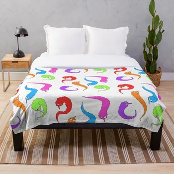 worm on a string party Throw Blanket Soft Sherpa Blanket Bed Sheet Single Knee Blanket Office Nap Blanket
worm on a string party Throw Blanket Soft Sherpa Blanket Bed Sheet Single Knee Blanket Office Nap Blanket