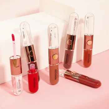 Lip Glaze Long-lasting Moisturizing Non-stick Cup Lip Gloss Waterproof Double-end Lip Gloss Makeup
Lip Glaze Long-lasting Moisturizing Non-stick Cup Lip Gloss Waterproof Double-end Lip Gloss Makeup