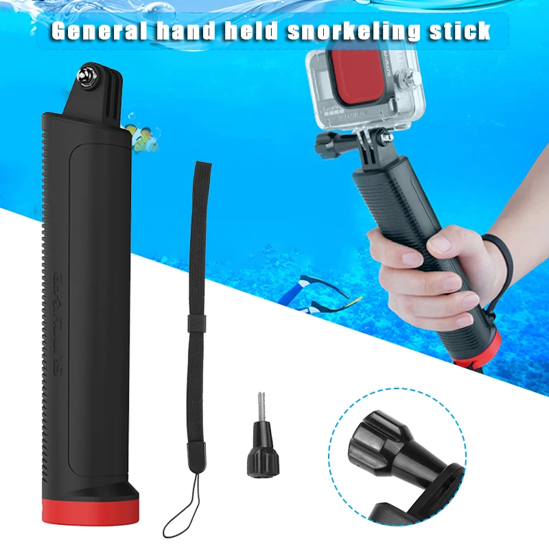 Action Camera Waterproof Floating Handle Water Sport Pole Diving Stick Compatible with GoPro Insta360 ND998
Action Camera Waterproof Floating Handle Water Sport Pole Diving Stick Compatible with GoPro Insta360 ND998