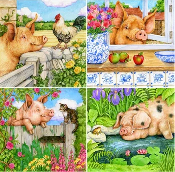Yikexin 5D Diamond Painting Pig Cartoon Full circular New Arrival Diamond Embroidery Kit Cross Stitch Handicraft Wall Decor
Yikexin 5D Diamond Painting Pig Cartoon Full circular New Arrival Diamond Embroidery Kit Cross Stitch Handicraft Wall Decor