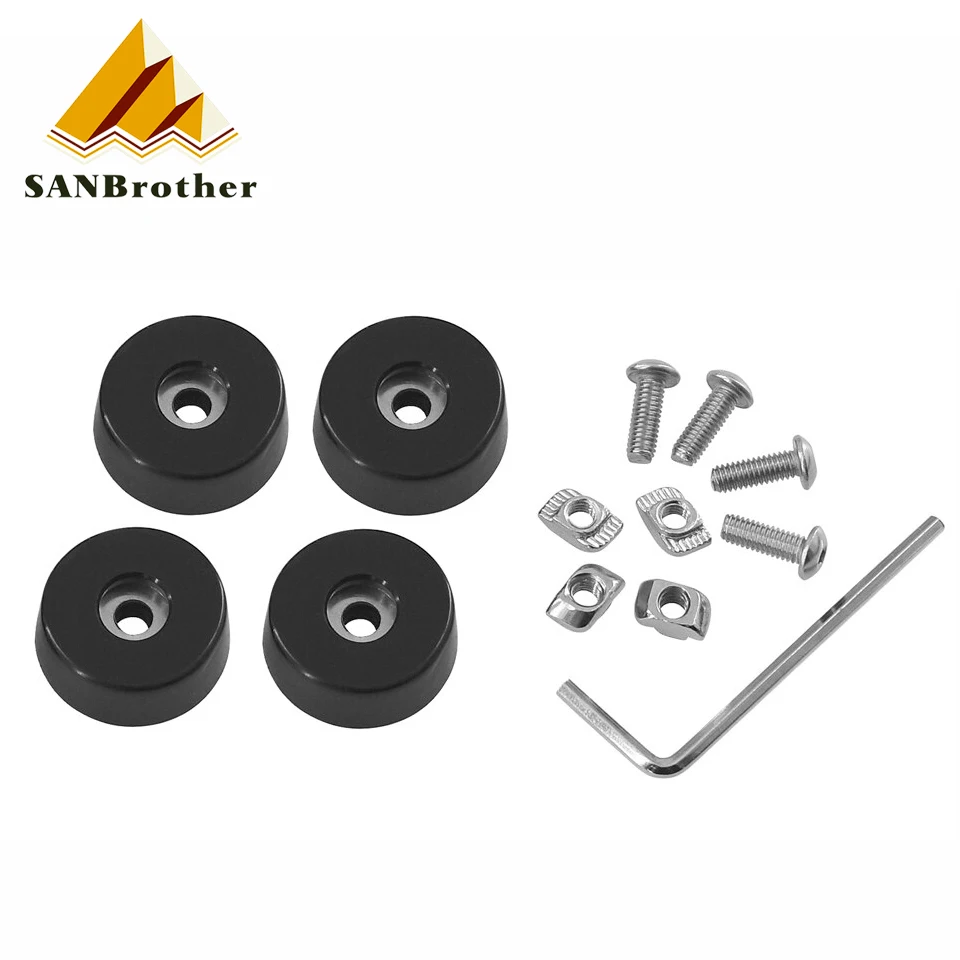 4 Sets 3d Printer Antivibration Feet For i3 MK3 Printer Kit Anti-vibration Rubber Landing Mat Feet For 2020 Profile
4 Sets 3d Printer Antivibration Feet For i3 MK3 Printer Kit Anti-vibration Rubber Landing Mat Feet For 2020 Profile