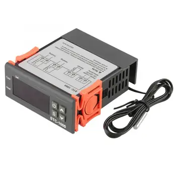 Quality Electric AC 110V-220V STC-1000 Digital Temperature Controller Thermostat Heat & Cool Modes Temperature Meter 
Quality Electric AC 110V-220V STC-1000 Digital Temperature Controller Thermostat Heat & Cool Modes Temperature Meter
