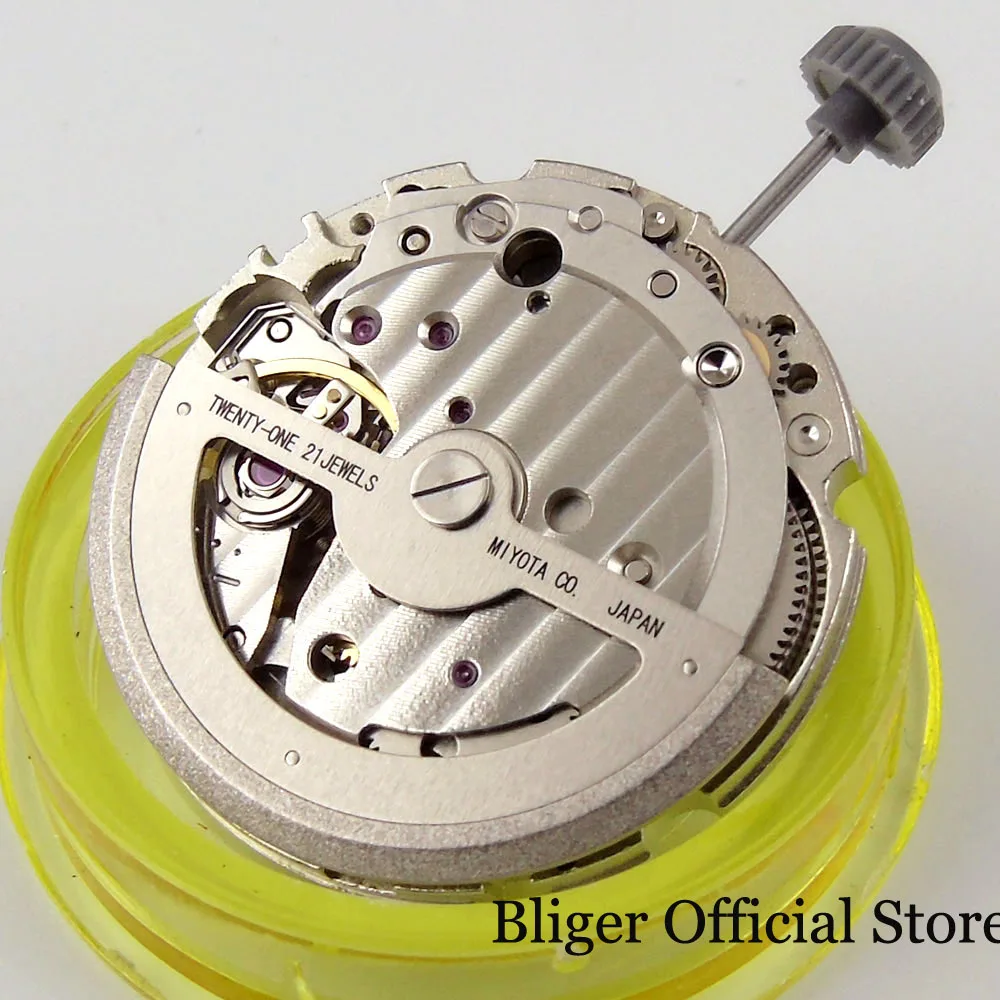 Japan High Accuracy 21 Jewels MIYOTA 821A Automatic Wristwatch Movement Date Hack Second Function
Japan High Accuracy 21 Jewels MIYOTA 821A Automatic Wristwatch Movement Date Hack Second Function