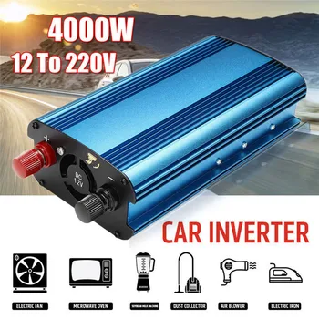 12V/24V to 220V 3000W/4000W Car Power Inverter Sine Wave USB Converter Solar Inverter Intelligent Voltage Display
12V/24V to 220V 3000W/4000W Car Power Inverter Sine Wave USB Converter Solar Inverter Intelligent Voltage Display