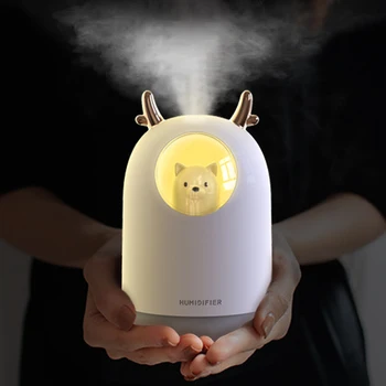 Cartoon Air Humidifier Atomizer Ultrasonic Aromatherapy Diffusers Quiet 7 Colors LED Light Night USB Humidifiers for Home Office
Cartoon Air Humidifier Atomizer Ultrasonic Aromatherapy Diffusers Quiet 7 Colors LED Light Night USB Humidifiers for Home Office
