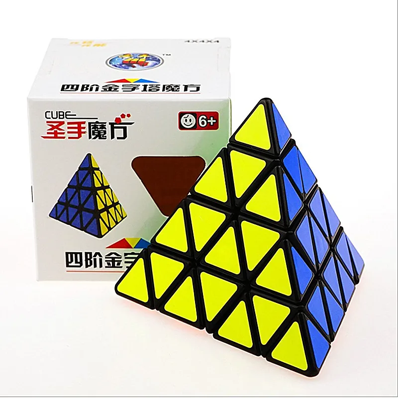 Shengshou 4x4x4 Pyramid Speed Cube SHENGSHOU Pyramid 4x4 Puzzle Magic cubo 4x4 Puzzle Pyramid cube Children Education Toys
Shengshou 4x4x4 Pyramid Speed Cube SHENGSHOU Pyramid 4x4 Puzzle Magic cubo 4x4 Puzzle Pyramid cube Children Education Toys
