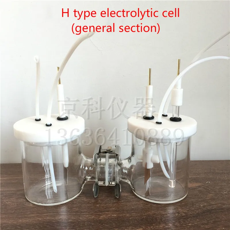 H-type cell, H-type ion exchange membrane cell, universal cell, not sealed cell.
H-type cell, H-type ion exchange membrane cell, universal cell, not sealed cell.